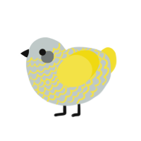 (unnamed), a silver and yellow chicken with a lace pattern