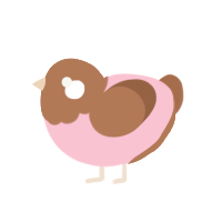 (unnamed), a rose and brown chicken with a head pattern