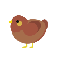 (unnamed), a brown and russet chicken with a head pattern