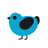 Deep sea, a cerulean and sable chicken