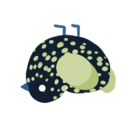 failed maf 18, a tumblr and lime chicken with a speckle pattern