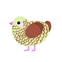 (unnamed), a apple and russet chicken with a lace pattern