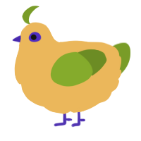 Slimon, a honey and chartreuse chicken