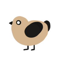 (unnamed), a beige and sable chicken