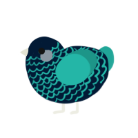 (unnamed), a tumblr and turquoise chicken with a lace pattern