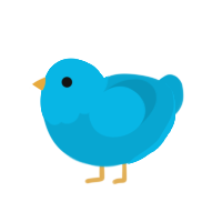 (unnamed), a cerulean chicken with a head pattern
