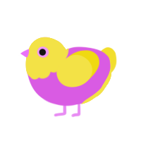 (unnamed), a orchid and yellow chicken with a head pattern
