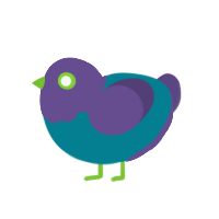 (unnamed), a sea and overcast chicken with a head pattern