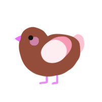 (unnamed), a russet and rose chicken