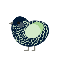 glowstick, a tumblr and gluppy chicken with a lace pattern