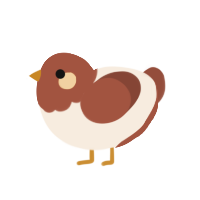(unnamed), a cream and russet chicken with a head pattern
