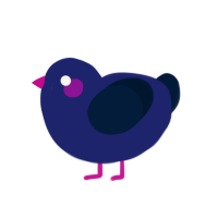 Ice Queen, a navy and tumblr chicken