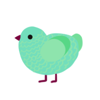 (unnamed), a mint and spring chicken with a lace pattern