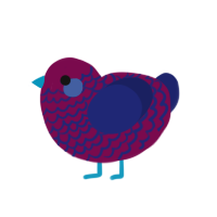 (unnamed), a wine and navy chicken with a lace pattern