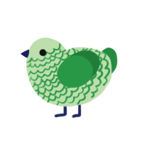 (unnamed), a gluppy and viridian chicken with a lace pattern