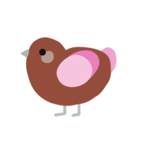 Bolshephobia, a russet and pink chicken