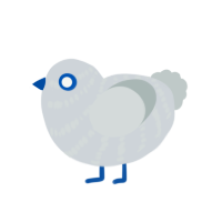 (unnamed), a mist and silver chicken with a bar pattern