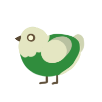 1x b4 the incident, a viridian and silver chicken with a head pattern