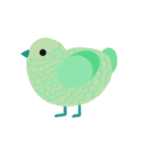 (unnamed), a gluppy and spring chicken with a lace pattern