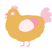 Rose Gold, a honey and rose chicken