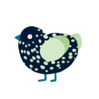 (unnamed), a tumblr and gluppy chicken with a speckle pattern