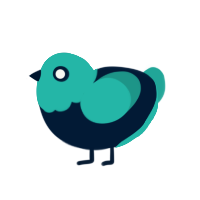 miku is that you, a tumblr and turquoise chicken with a head pattern
