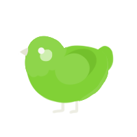 (unnamed), a grass chicken with a head pattern
