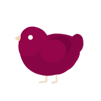 (unnamed), a maroon chicken with a head pattern