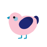 unnamed, a rose and navy chicken