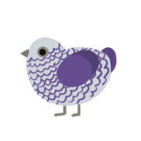 (unnamed), a mist and overcast chicken with a lace pattern