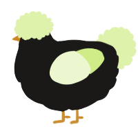 Charred Apple, a sable and apple chicken