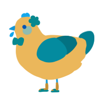 beach day, a honey and sea chicken