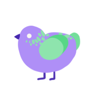 (unnamed), a lilac and spring chicken with a neck-speckle pattern