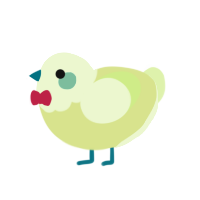 Crabapple, a lemon and apple chicken with a head pattern