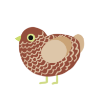 (unnamed), a russet and beige chicken with a lace pattern