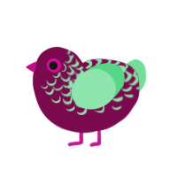 (unnamed), a wine and spring chicken with a half-lace pattern