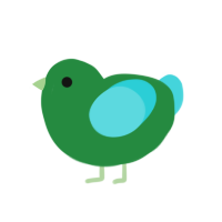(unnamed), a viridian and aqua chicken