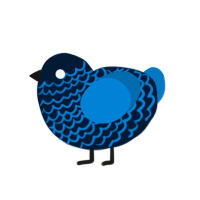 tear, a tumblr and sapphire chicken with a lace pattern