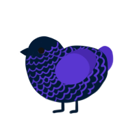(unnamed), a tumblr and indigo chicken with a lace pattern