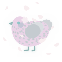 Cherie, a leaf and bark chicken with a speckle pattern