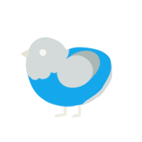(unnamed), a sky and silver chicken with a head pattern
