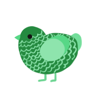(unnamed), a viridian and spring chicken with a lace pattern