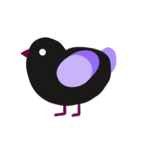 (unnamed), a sable and lilac chicken
