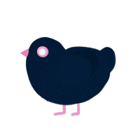 tumblr xxy, a tumblr chicken with a lace pattern