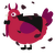 A crimson and wine chicken