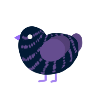 (unnamed), a tumblr and overcast chicken with a bar pattern