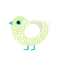 GetInto Hypnosis Mic, a apple and white chicken with a lace pattern