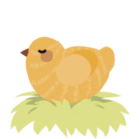 (unnamed), a honey chicken with a bar pattern