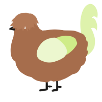 A brown and apple chicken
