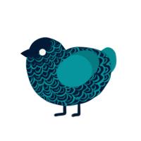(unnamed), a tumblr and teal chicken with a double-lace pattern